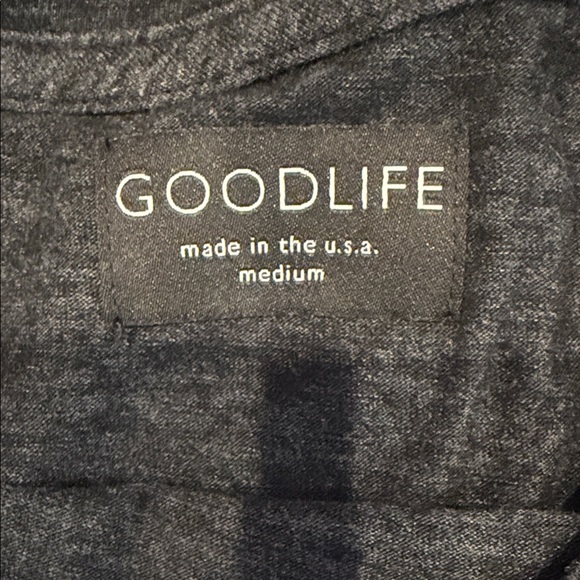 Men’s Goodlife Grey Long Sleeve Shirt - Picture 2 of 3